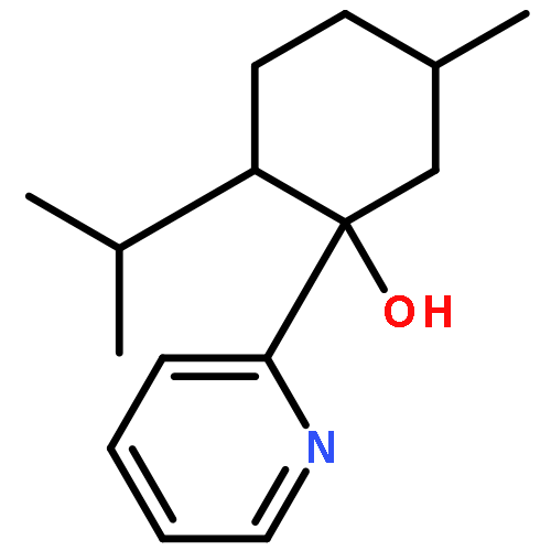 Cyclohexanol, 5-methyl-2-(1-methylethyl)-1-(2-pyridinyl)-, (1S,2S,5R)-