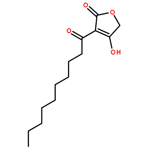 2(5H)-Furanone, 4-hydroxy-3-(1-oxodecyl)-