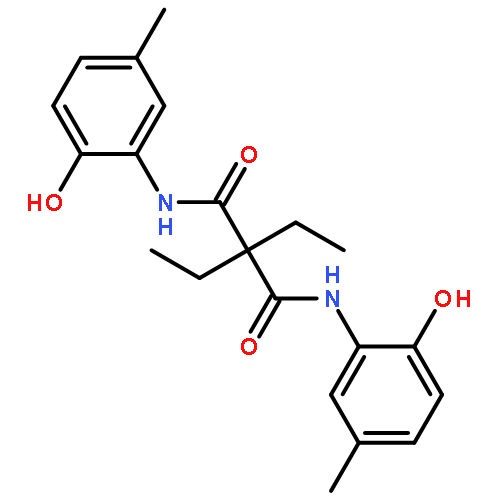 Propanediamide, 2,2-diethyl-N,N'-bis(2-hydroxy-5-methylphenyl)-