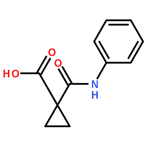 Cyclopropanecarboxylic acid, 1-[(phenylamino)carbonyl]-