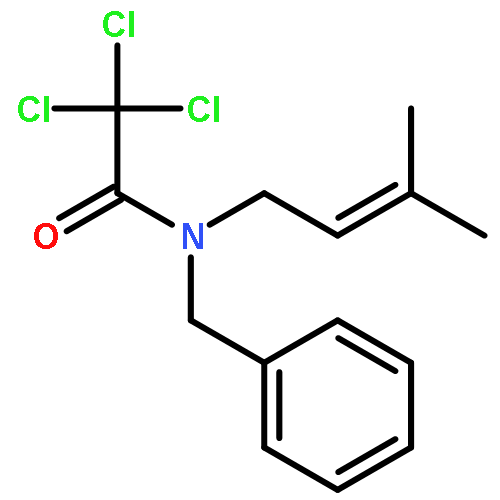 Acetamide, 2,2,2-trichloro-N-(3-methyl-2-butenyl)-N-(phenylmethyl)-