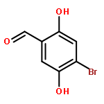 4-Bromo-2,5-dihydroxybenzaldehyde