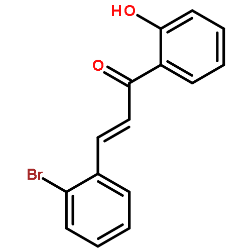 2-Propen-1-one, 3-(2-bromophenyl)-1-(2-hydroxyphenyl)-, (E)-