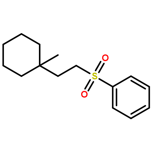 Benzene, [[2-(1-methylcyclohexyl)ethyl]sulfonyl]-