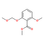 Benzoic acid, 2-methoxy-6-(methoxymethoxy)-, methyl ester