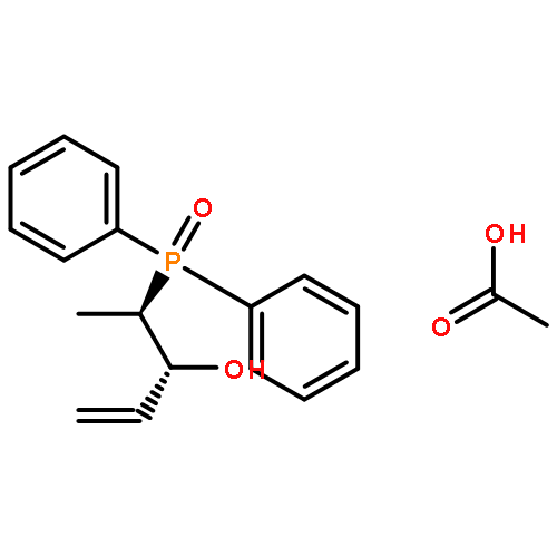 1-Penten-3-ol, 4-(diphenylphosphinyl)-, acetate, (R*,R*)-(±)-