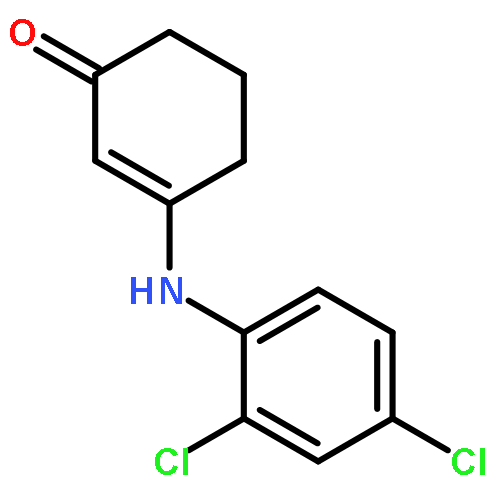 2-Cyclohexen-1-one, 3-[(2,4-dichlorophenyl)amino]-