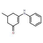 2-Cyclohexen-1-one, 5-methyl-3-(phenylamino)-