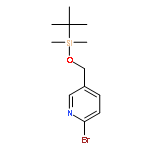 Pyridine, 2-bromo-5-[[[(1,1-dimethylethyl)dimethylsilyl]oxy]methyl]-