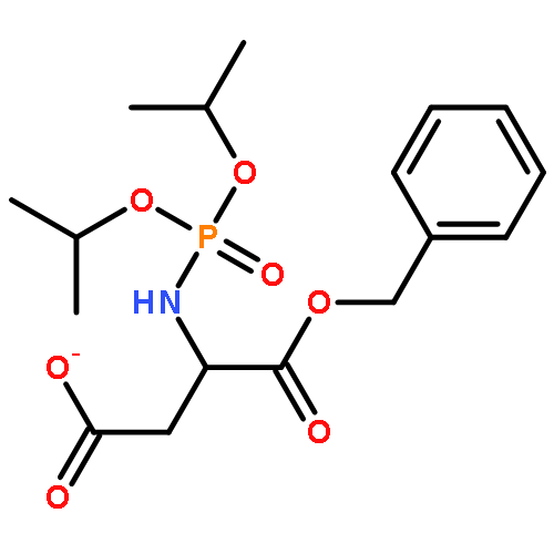 L-Aspartic acid, N-[bis(1-methylethoxy)phosphinyl]-, 1-(phenylmethyl)ester