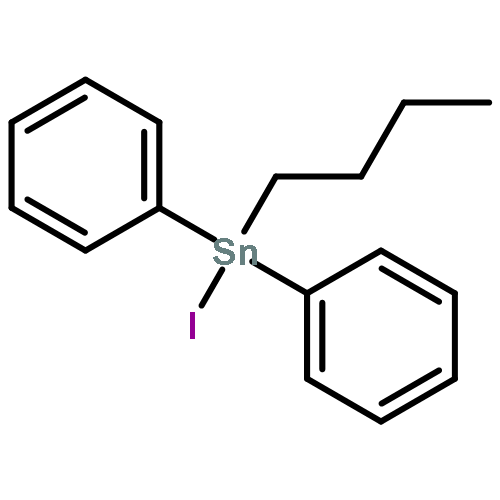 Stannane, butyliododiphenyl-