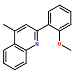 Quinoline, 2-(2-methoxyphenyl)-4-methyl-