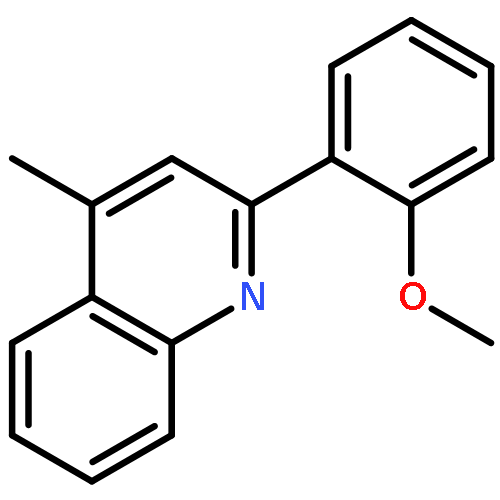 Quinoline, 2-(2-methoxyphenyl)-4-methyl-