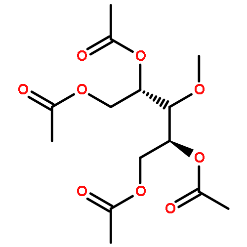 L-ARABINITOL, 3-O-METHYL-, TETRAACETATE