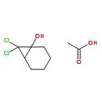 Bicyclo[4.1.0]heptan-1-ol, 7,7-dichloro-, acetate