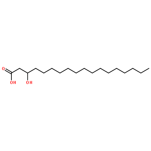 Octadecanoic acid, 3-hydroxy-, (R)-