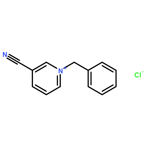 Pyridinium,3-cyano-1-(phenylmethyl)-, chloride (1:1)