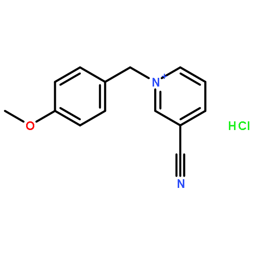 (4-methoxybenzyl)-3'-cyanopyridinium chloride