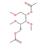 L-Arabinitol, 2,3,5-tri-O-methyl-, diacetate