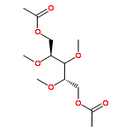 L-Arabinitol, 2,3,4-tri-O-methyl-, diacetate