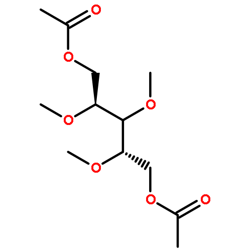 L-Arabinitol, 2,3,4-tri-O-methyl-, diacetate