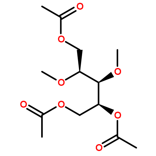 L-Arabinitol, 2,3-di-O-methyl-, triacetate