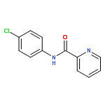 2-Pyridinecarboxamide, N-(4-chlorophenyl)-