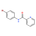 2-Pyridinecarboxamide, N-(4-bromophenyl)-