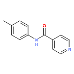 4-Pyridinecarboxamide, N-(4-methylphenyl)-