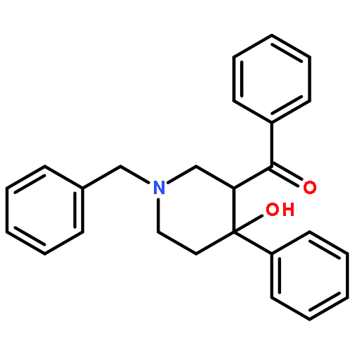 Methanone, [4-hydroxy-4-phenyl-1-(phenylmethyl)-3-piperidinyl]phenyl-