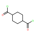 1,4-Cyclohexanedicarbonyl dichloride, cis- (9CI)