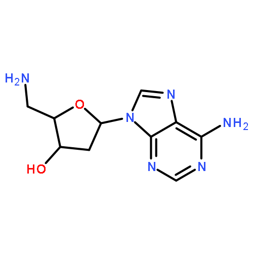 Adenosine,5'-amino-2',5'-dideoxy-