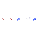 Platinum,diamminedibromo-, (SP-4-1)- (9CI)