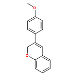 2H-1-Benzopyran, 3-(4-methoxyphenyl)-