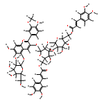 peonidin 3-(6'',6'''-dicaffeoylsophoroside) 5-glucoside