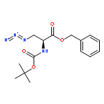 L-Alanine, 3-azido-N-[(1,1-dimethylethoxy)carbonyl]-, phenylmethyl ester