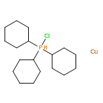 Copper, chloro(tricyclohexylphosphine)-