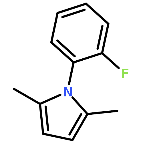 1H-Pyrrole, 1-(2-fluorophenyl)-2,5-dimethyl-