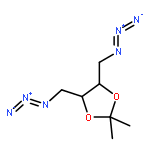 1,3-Dioxolane, 4,5-bis(azidomethyl)-2,2-dimethyl-, (4S,5S)-