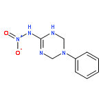 1,3,5-Triazin-2-amine, 1,4,5,6-tetrahydro-N-nitro-5-phenyl-