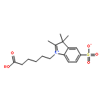 1-(5-Carboxypentyl)-2,3,3-trimethyl-3H-indol-1-ium-5-sulfonate