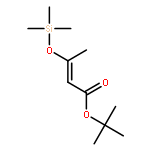 2-Butenoic acid, 3-[(trimethylsilyl)oxy]-, 1,1-dimethylethyl ester, (E)-