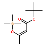 2-BUTENOIC ACID, 3-[(TRIMETHYLSILYL)OXY]-, 1,1-DIMETHYLETHYL ESTER, (Z)-