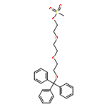 1-(methylsulfonyl)-10-(triphenylcarbinyl)-1,4,7,10-tetraoxadecane