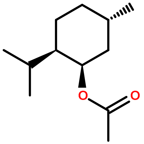 Cyclohexanol,5-methyl-2-(1-methylethyl)-, 1-acetate, (1R,2R,5S)-