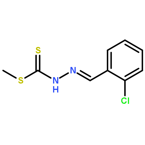 Hydrazinecarbodithioic acid, [(2-chlorophenyl)methylene]-, methyl ester