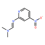 Methanimidamide, N,N-dimethyl-N'-(4-nitro-2-pyridinyl)-, (E)-