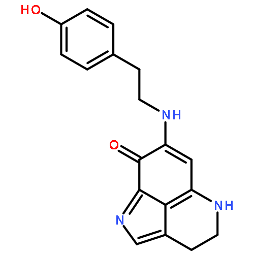 Pyrrolo[4,3,2-de]quinolin-8(1H)-one,3,4-dihydro-7-[[2-(4-hydroxyphenyl)ethyl]amino]-