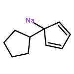 Sodium, (1-cyclopentyl-2,4-cyclopentadien-1-yl)-