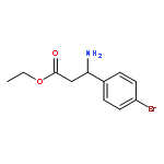 Benzenepropanoic acid, b-amino-4-bromo-, ethyl ester, (bR)-